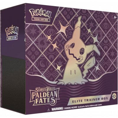 Blackfire Kartová hra Pokémon TCG: Scarlet & Violet - Paldean Fates Elite Trainer Box