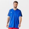 KIPSTA Futbalový dres Essentiel s krátkym rukávom modrý XS