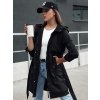 Dámska bunda MODERNS Dstreet TY4389 Farba: Čierna, Veľkosť: XXL
