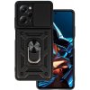 TopQ Ultra odolný zadný kryt Armor Lens pre Xiaomi Redmi Note 12 Pro 5G-Poco X5 Pro 5G čierny