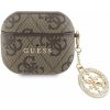 Guess 4G Script PC/PU Charm Pouzdro pro AirPods 3, GUA3P4E4CDW