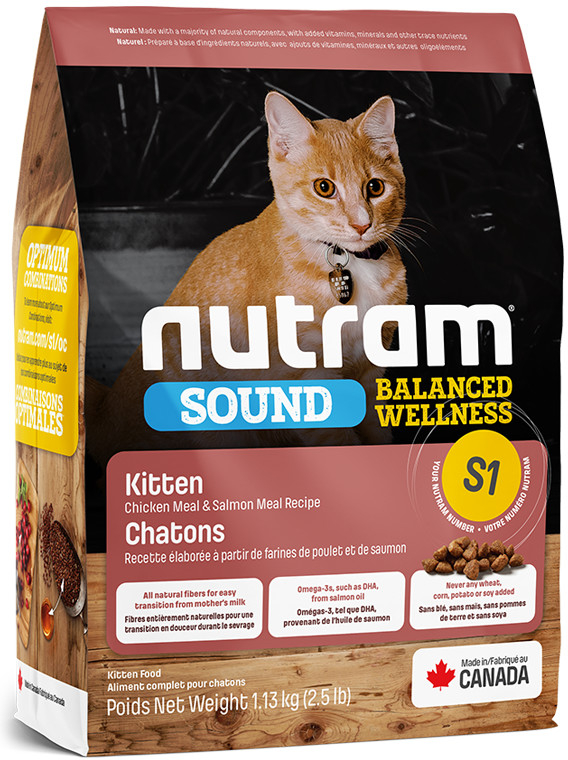 Nutram S1 Sound Kitten 1,13 kg