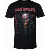 Tričko metal ROCK OFF Iron Maiden Senjutsu Back Cover Vertical Logo BL Čierna