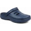 Klapky do bazéna Coqui pánske módne plážové topánky dreváky, modré sandále, veľkosť 42