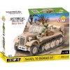 Cobi 2273 World War II Nemecké polopásové vozidlo Sd.Kfz10 DEMAG D7 (COBI-2273)