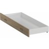 Textilomanie Úložný box pod posteľ IKAROS 200 cm, dub sonoma