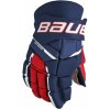 Bauer Rukavice Bauer Supreme M3 S23 INT, Intermediate, tmavo modrá-červená-biela, 12