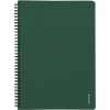 Karton P+P Twin wire blok A5 PP VERDE zelená
