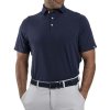 Pánska polokošeľa Kjus Hollow Pima Polo S/S, Atlanta Blue L