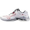 Pánska volejbalová obuv Mizuno, WAVE LIGHTING Z8 biela,čierna,červená, 46 EU