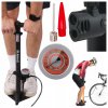 Pompka rowerowa Fit4Med ručná čierna s manometrom 11 bar stojaca