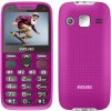 EVOLVEO EasyPhone XR, mobilný telefón pre seniorov s nabíjacím stojanom, ružová