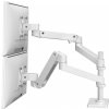 ERGOTRON LX Pro Dual Stacking Arm, stolní dvouramenný držák pro 2 monitry, bílá