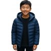 4F JUNIOR-DOWN JACKET-JWAW24TDJAM460-32S-DENIM Modrá 152 24/25