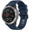 Remienok FIXED Silicone Strap pre Garmin QuickFit 22mm modrý (FIXSST-QF22MM-BL)