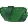 NovaKabelka.sk Reni Grande Verde s prídavným popruhom II kožená talianska crossbody kabelka zelená