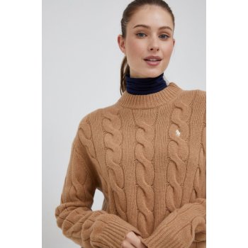 Polo Ralph Lauren Vlnený sveter dámsky béžová od 129,9 € - Heureka.sk