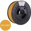 C-TECH Tisková struna (filament) PREMIUM LINE, PLA, luminiscenční světlá oranžová, RAL2007, 1,75mm, 1kg