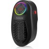 Salente HotHeat, teplovzdušný mini ventilátor, 500 W, čierny