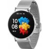 Smart hodinky Garett Verona Amoled Bluetooth IP67 strieborno-oceľové