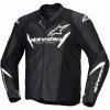 Bunda FASTER 3, ALPINESTARS (čierna/biela) 2025 Veľkosť: 50
