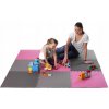 One Fitness MP10 60 x 60 x 1 cm ružová-sivá 9 ks