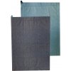 Home Elements Utierka z recyklovanej bavlny 2 ks 50 x 70 cm modrá