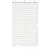 Plisovaná roleta biela 115x200 cm Šírka látky 114,4 cm
