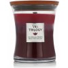 WoodWick Trilogy Medium Hourglass Candles vonná sviečka 275 g Amethyst Sky