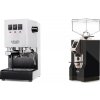 Gaggia New Classic E24 BC, white + Eureka Mignon Turbo, CR black