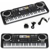 MULTISTORE Klávesové piano pre deti s mikrofónom + napájací zdroj