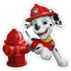 Nickelodeon Nástenná dekorácia Paw Patrol - Marshall v akcii