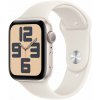 Chytré hodinky Apple Watch SE 40mm Hviezdne biely hliník s hviezdne bielym športovým remienkom - S/M (MXEF3QC/A)