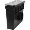 Bielbet A15 A55130X280 zberná plastová vpust s pozinkovanou mrežou 333 x 130 x 300 mm 55 mm | cena za kus