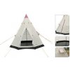 PROGARDEN Stan teepee pre 3 osoby 250 x 250 x 240 cm
