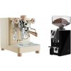 Lelit Bianca PL162T V3, gold + Eureka Mignon Specialita Compatto, CR black
