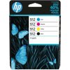 HP 912 štvorfarebná atramentová kazeta (6ZC74AE) Atramentová kazeta (farba Čierna, azúrová, purpurová, žltá)