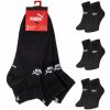 Puma ponožky 4001 Basic Quarter A'3 čierna