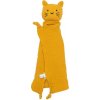 New Baby mušelínový zaspávač Cat mustard