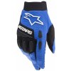 rukavice FULL BORE, ALPINESTARS (modrá/černá, vel. M)