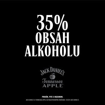 Jack Daniel´s Apple 35% 0,7 l (čistá fľaša)