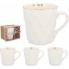 HOME Porcelánový hrnček ZLATÝ PÁSIK 330 ml