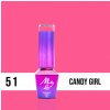 Allepaznokcie MollyLac gél lak 51 Candy Girl 5 ml