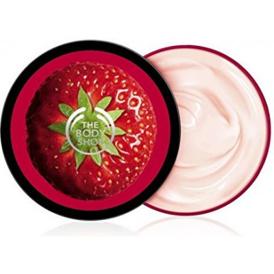 The Body Shop Strawberry Body Butter - Hydratačné telové maslo s vôňou jahôd 200 ml