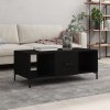 vidaXL Konferenčný stolík čierny 102x50x40 cm kompozitné drevo 829301