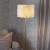 PR Home Stojacia lampa Amy, Eldertree zelená/zlatá, výška 150 cm, E27 - 112140-2046
