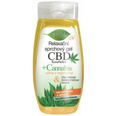 Bione cosmetics - Relaxačný sprchový gél Cannabis CBD 260ml