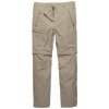 Vintage Industries Minford technical zip-off nohavice 2 v 1 béžová