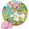 Puzzle okrúhle 150 Jednorožce