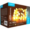 Modee Lighting LED vianočná reťaz 200 LED 20m teplá biela bobule